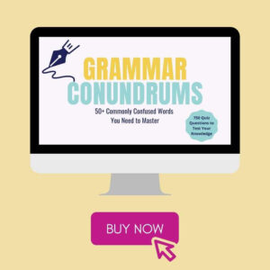 Grammar Conundrums course mockup image